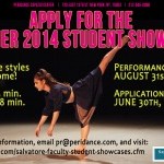 Apply for the Summer 2014 Student Showcase!