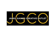 Yellow logo of Jamel Gaines Creative Outlet