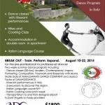 Italy Summer Dance Program: BREAKOUT -Train.Perform.Expand