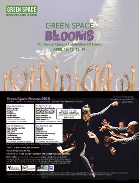 Green Space Blooms Annual Dance Festival 