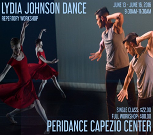 Lydia Johnson Dance Repertory Workshop and Audition at Peridance Capezio Center