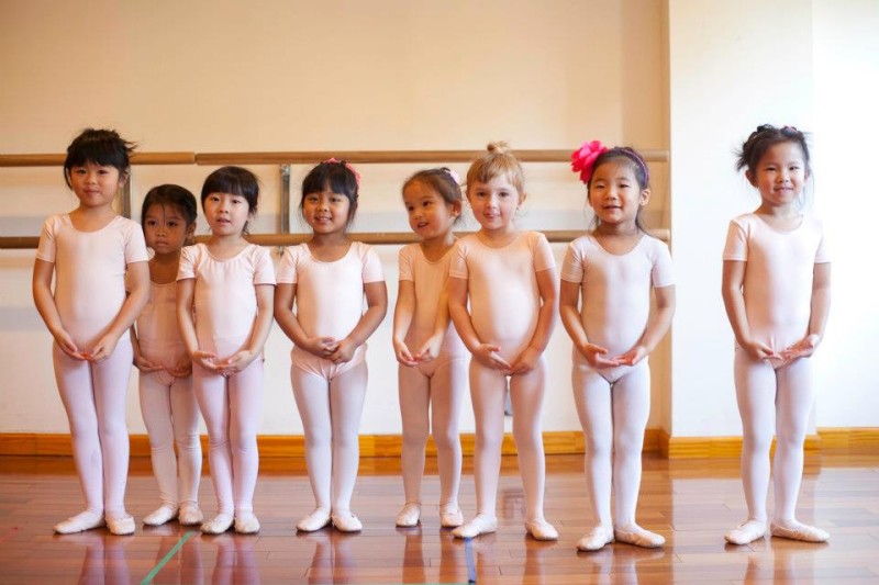 CSBA Pre-Ballet Students