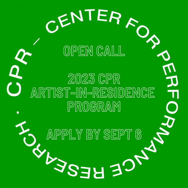 Green graphic that includes CPR – Center for Performance Research typed in a circle in black with text in the center