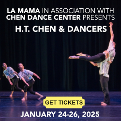 La Mama in association with Chen Dance Center presents H.T. Chen & Dancers January 24-26