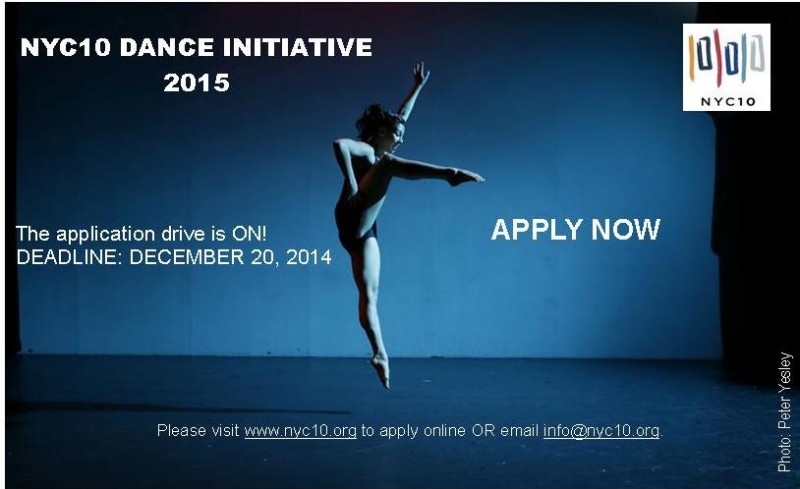 NYC10 Dance Initiative Call for Choreographers
