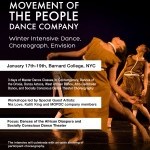 MOPDC's Winter Intensive: Dance, Choreograph, Envision