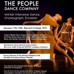 MOPDC's Winter Intensive: Dance, Choreograph, Envision