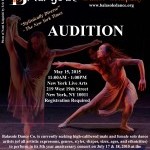 Audition: Male & Female Dancers - BalaSole Dance Co.