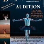 AUDITION: Male & Female Dancers - BalaSole Dance Co.