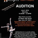 Audition - NYC - BalaSole Dance Company