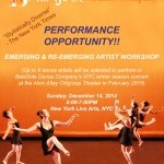 NYC Performance Opportunity - BalaSole Dance Company