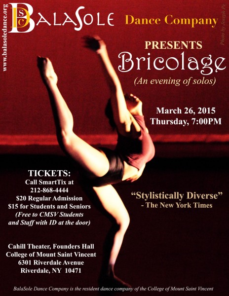 BalaSole Dance Company Presents "Bricolage"