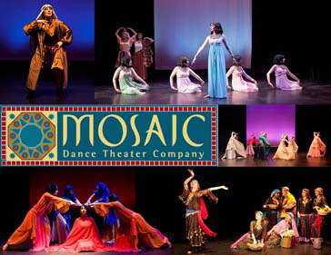 Company dancers for Mosaic Dance Theater