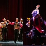 collage of mexican and tibetan dance