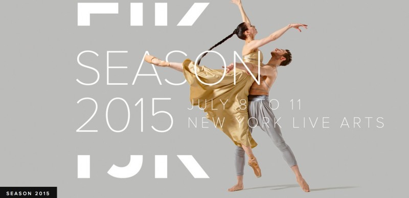 FJK DANCE RETURNS TO  NEW YORK LIVE ARTS JULY 8 to 11 