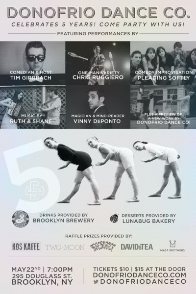 Donofrio Dance Company Celebrates 5 Years!!