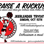 Join the Gotham Girls Roller Derby Jeerleaders for 2017!