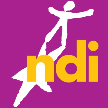 The NDI logo: letters N,D, and I superimposed on the outline of a figure whose shadow is a star.
