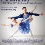 AUDITION - Ellison Ballet Professional Training Program