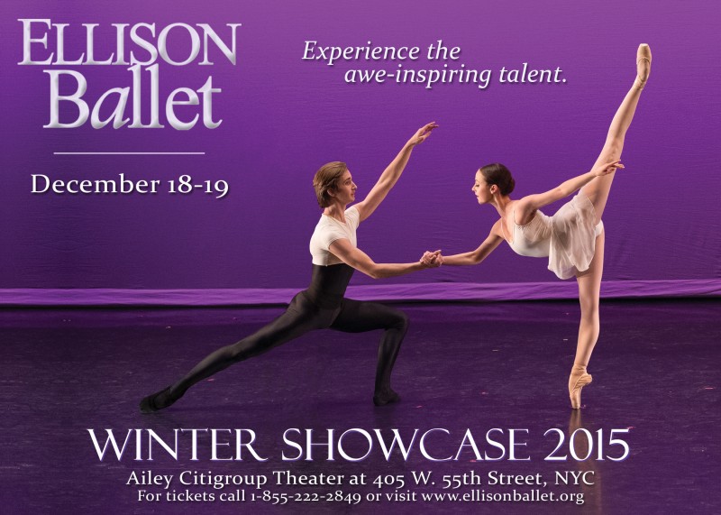 Experience the Awe-Inspiring Talent at Ellison Ballet - Winter Showcase 2015