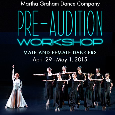Martha Graham Dance Company Pre-Audition Workshop