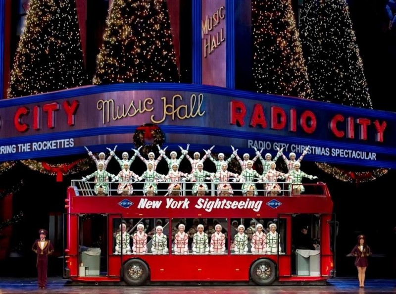 Rockettes for the Christmas Spectacular at Radio City Dance/NYC