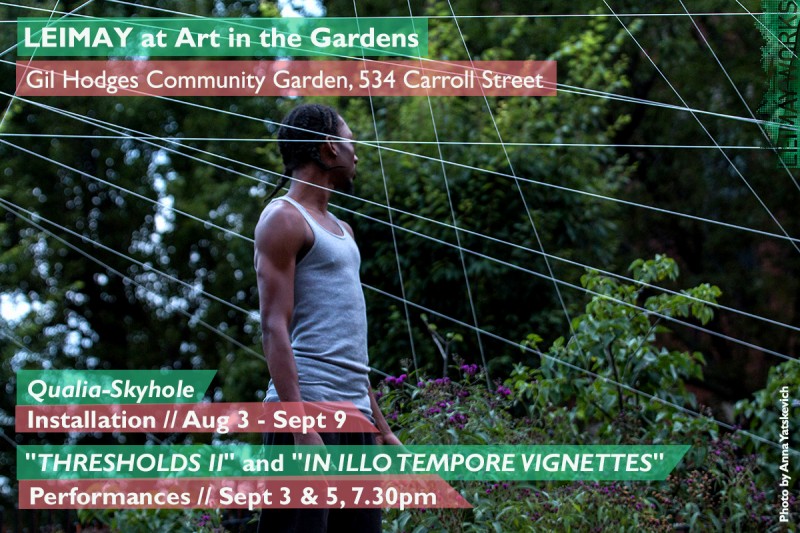 LEIMAY at Arts in the Gardens: “Thresholds II” & “In Illo Tempore Vignettes” 