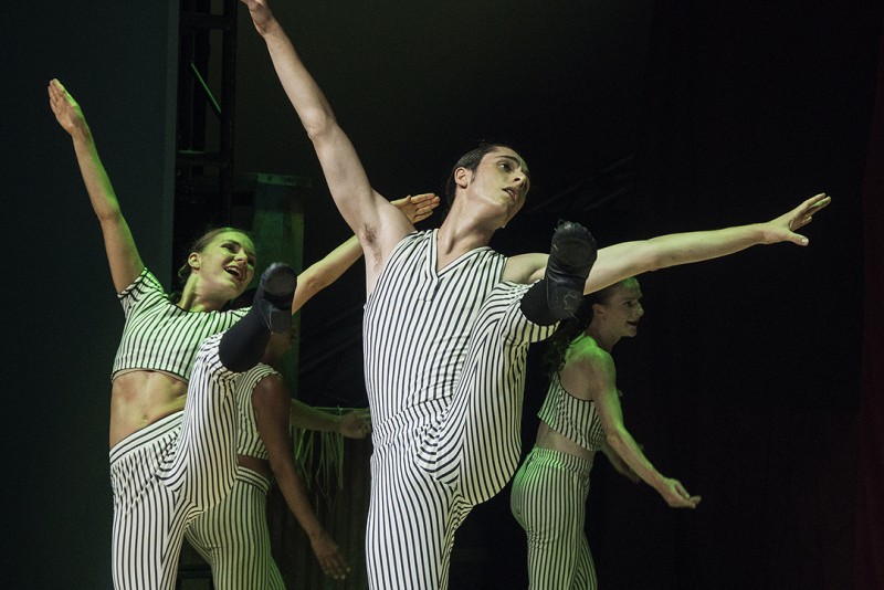Dancers performing "Central Park Field #4 in Darien, CT 2022