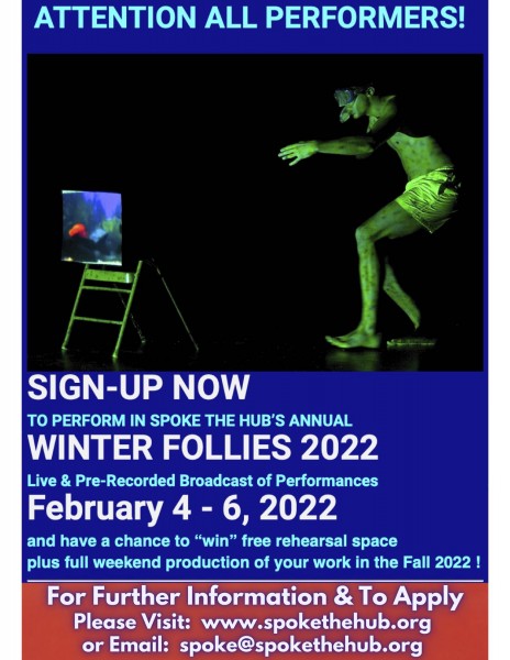 PERFORMERS WANTED:  WINTER FOLLIES 2022