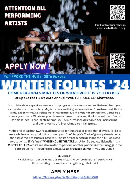Apply to Winter Follies 2024