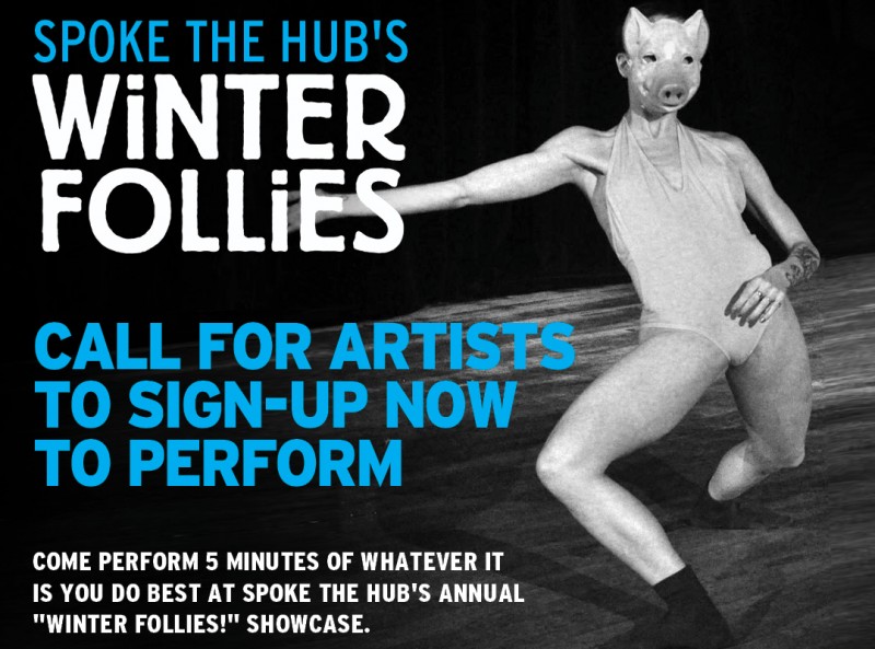 presentation of new work invited at Winter Follies
