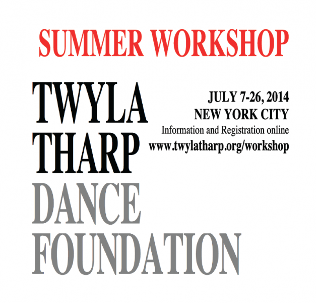 TWYLA THARP Summer Workshop