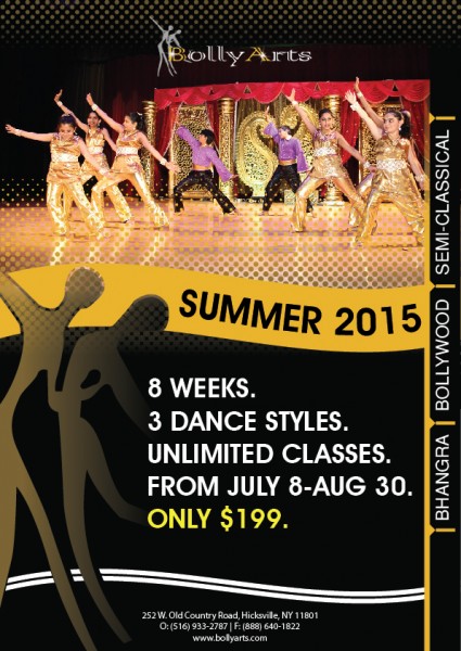 BollyArts Summer Dance Program 2015