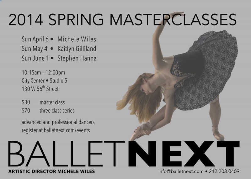 Master Class with Michele Wiles