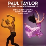 2017 NYC Taylor Summer Intensive Poster with dancers Michael Trusnovec and Eran Bugge 