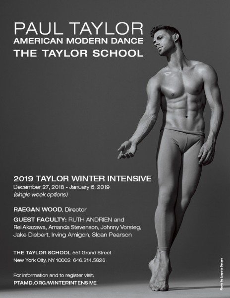 Poster for 2018-2019 Winter Intensive with Michael Novak