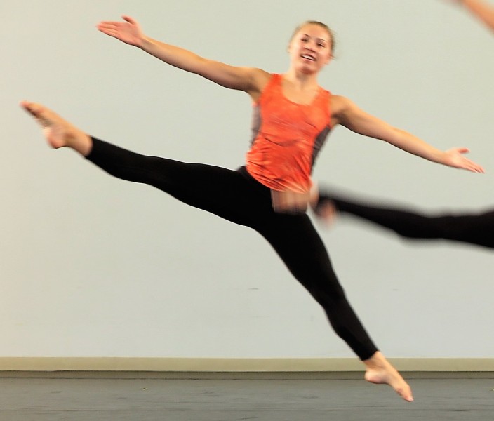 Dancer Anna Pinault at The Taylor School