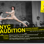 Nadine Bommer Theater Dance, NYC, seeks adventurous professionals