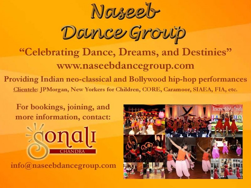 TALENT CALL: Performance @ the United Nations w/ Naseeb Dance Group!