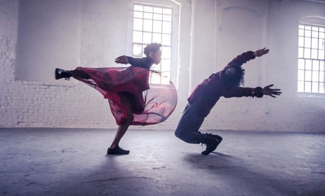 Still from Fashion/Dance Film "Revelation" choreographed by Djassi DaCosta Johnson