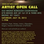 Open Call for Performers