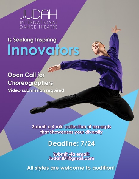 Open Call for Choreographers
