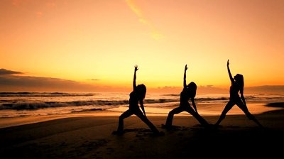 Yoga for Dancers--On the Beach!